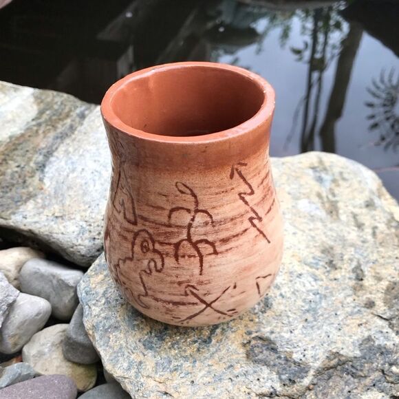 Handmade Pottery Vase - Picture 1 of 8